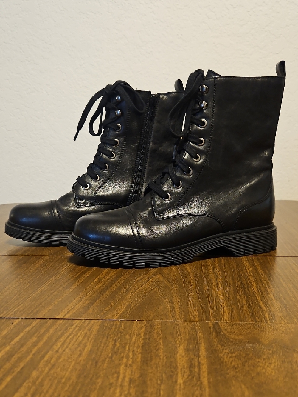 Zodiac Bruna Combat Boots - Wonens 8